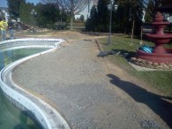 in ground pool coping