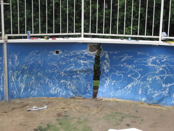 Above Ground Swimming Pool Wall Fabrication