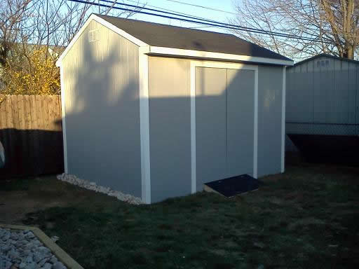 Custom built sheds