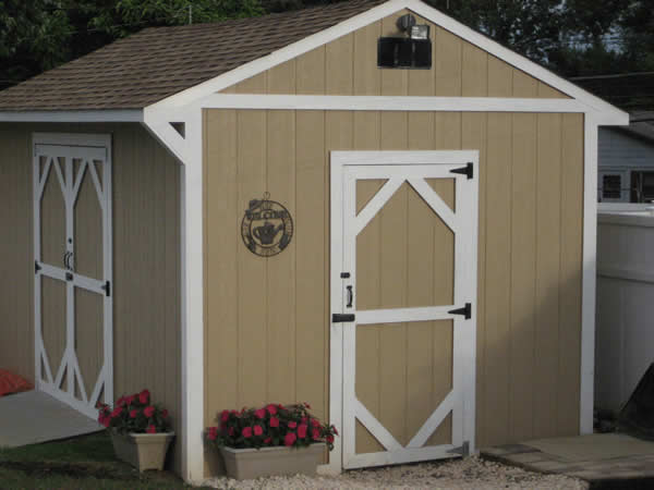 Custom built sheds