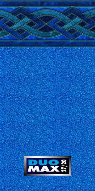 Inground Swimming Pool Liner Pattern Indigo Blue Granite